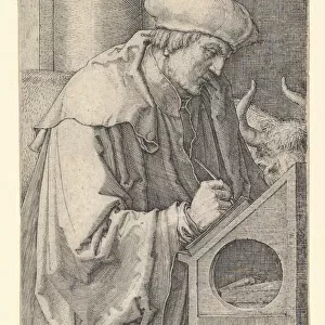 St. Luke, 1518. Creator: Lucas van Leyden