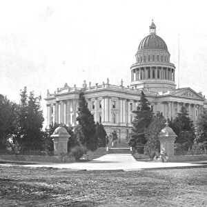 State Capitol, Sacramento, California, USA, c1900. Creator: Unknown