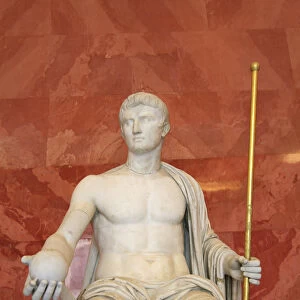 Statue of Augustus as Jupiter, first half of 1st century BC