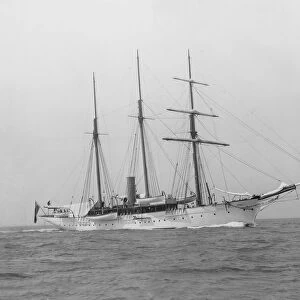 The steam yacht Norseman. Creator: Kirk & Sons of Cowes