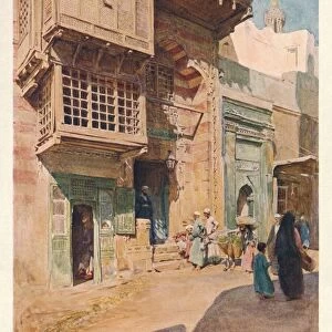Street scene, Egypt, c1907. Creator: Walter Tyndale