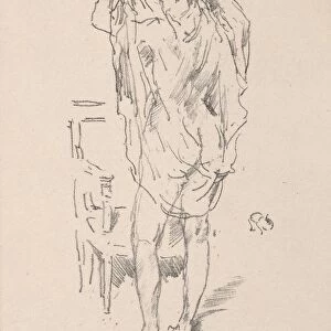 Study, 1895. Creator: James McNeill Whistler (American, 1834-1903)