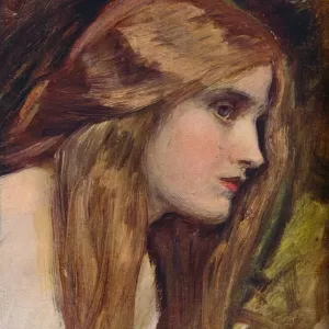Study for Phyllis and Demophoon, c1907 Print Study for Phyllis and Demophoon, c1907 Print