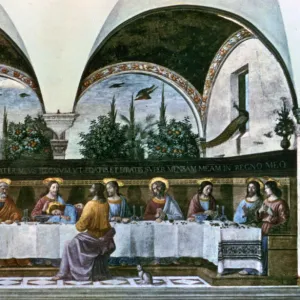 The Last Supper, 1480. Artist: Domenico Ghirlandaio