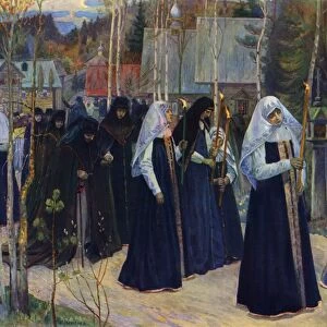 After Taking The Veil, 1898, (1965). Creator: Mikhail Nesterov