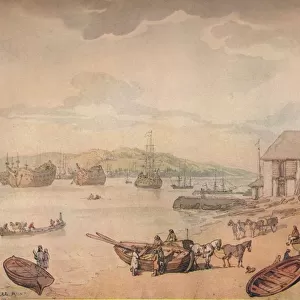 Tarr Point (Torpoint, Plymouth), c18th century. Artist: Thomas Rowlandson