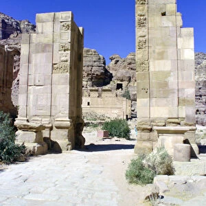 Temenos gate, Petra, Jordan