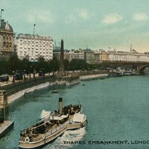Thames Embankment, London, c1910