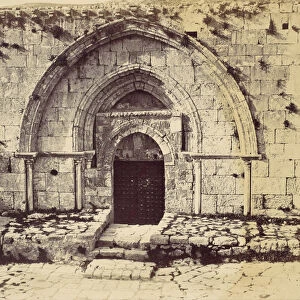 Tomb of the Virgin, Jerusalem, 1860s. Creator: John Anthony