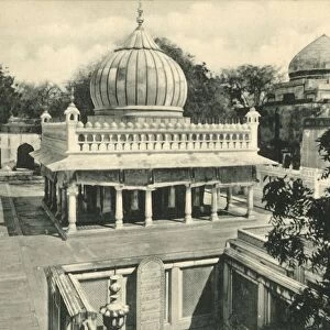 Tombs of Princess Jahanara and Nizam-Ud-Din at Delhi. Creator: The Arch Photo-Works of India