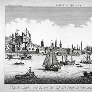 Tower of London, c1750. Artist: Balthasar Friedrich Leizelt