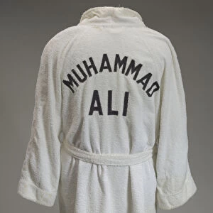Training robe worn by Muhammad Ali at the 5th Street Gym, 1964