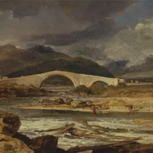 Tummel Bridge, Perthshire, between 1802 and 1803. Creator: JMW Turner