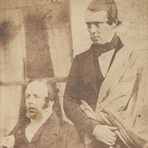 [Two Unidentified Men], 1843-47. Creators: David Octavius Hill, Robert Adamson