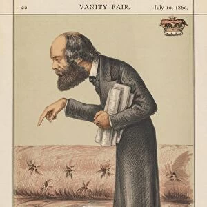 Vanity Fair: Statesman, No. 23 He is too honest a Tory for his party and time, 1869