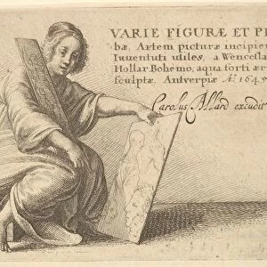 Varie Figuraeet Probae, 1645. Creator: Wenceslaus Hollar