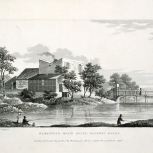 View of Beresford White House, Hackney Marsh, Hackney, London, 1830