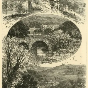 Views in Chatsworth and Matlock, 1898. Creator: Unknown