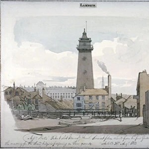 Watts Shot Tower, Lambeth, London, 1813