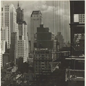 From My Window at An American Place, North, 1931. Creator: Alfred Stieglitz