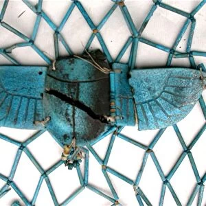 Winged Scarab Amulet, Egypt, Third Intermediate Period, Dynasty 23-25 (818-656 BCE)