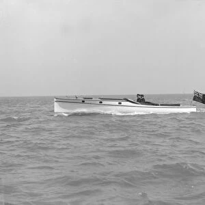 The Wolseley motor launch Maia, 1914. Creator: Kirk & Sons of Cowes