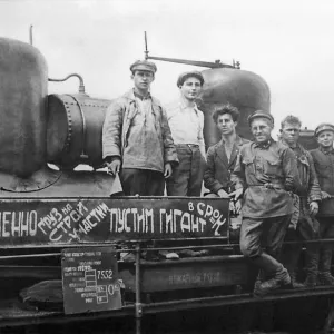 Workers of Magnitogorsk, USSR, 1932