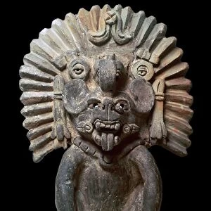 Zapotec statuette of a bat-god