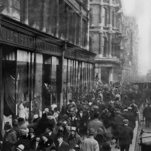 Oxford Street Christmas Print, 1926 Oxford Street Christmas Print, 1926