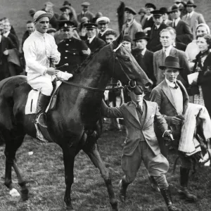 Gordon Richards at Newmarket Races on Nevertheless