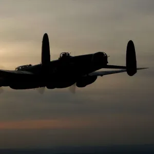 Avro Lancaster with RAF Battle of Britain Memorial Flight