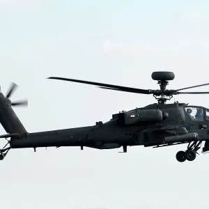 Bristish Army Air Corps Apache Attack Helicopter