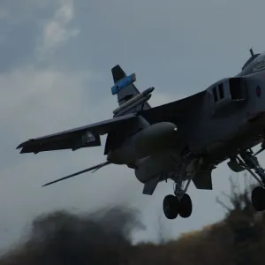 A Jaguar aircraft based at RAF Coltishall in Norfolk