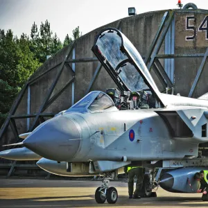 Raf Fast Jet Assists Flood Relief Efforts from the Air