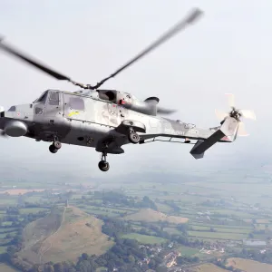 Royal Navy Wildcat Helicopter