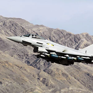 Typhoon Aircraft Armed with Paveway IV