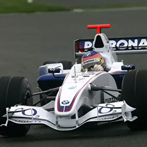 2006 Formula One World Championship, Silverstone, UK. Testing 25th-28th April 2006, Jacques Villeneuve (CAN), BMW Sauber, World Copyright: Jakob Ebrey/LAT Photographic