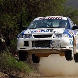 Corona Rally Mexico: Janus Kulig, Mitsubishi Lancer, finished in second place