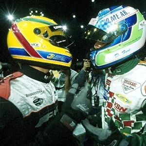 ELF Karting Masters 2000: Lewis Hamilton and Super A start Davide Fore in heated debate