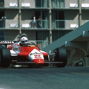 Formula One World Championship: Andrea de Cesaris Alfa Romeo 182 led for 14 laps