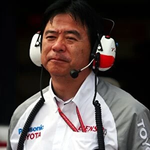 Formula One World Championship: Norotoshi Arai Toyota Director of Technical Co-Ordination