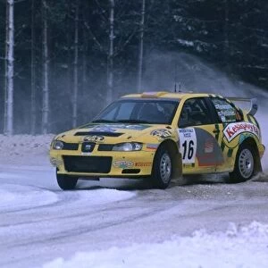 Harri Rovanpera, Seat Cordoba WRC Swedish Rally, Sweden 10-13 / 2 / 2000 World