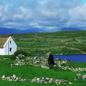 Connemara, Co Galway, Ireland; Cottages Near Clifden