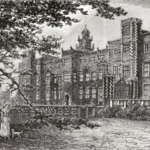 Hatfield House, Hatfield, Hertfordshire, England In The Late 19Th Century. From Our Own Country Published 1898