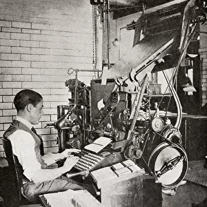 Linotype Machine Line Casting Machine Printing