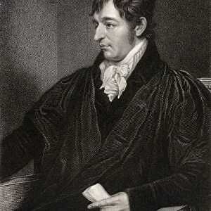 Richard Porson 1759 To 1808 British Master Of Classical Scholarship Engraved By W Holl After T Kirby From The Book National Portrait Gallery Volume Ii Published C 1835