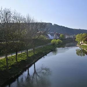 River Tauber, Wertheim, Baden-Wurttemberg, Germany