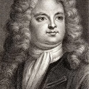 Sir Richard Steele, 1672-1729. English Essayist Playwright And Statesman. 19Th Print Engraved By T. Bragg From The Painting By J. Richardson