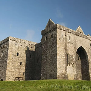 United Kingdom, Scotland, Hermitage Castle near Newcastleton is only semi-ruined and said to be haunted