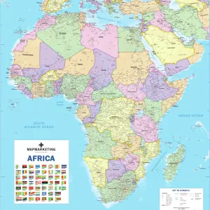 Africa Political Map